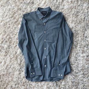 Bonobos Jetsetter Dress Shirt in Chambray Dot